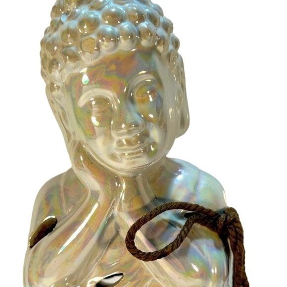 HOME ORNAMENT PEARL BUDDA - Picture 2 of 6